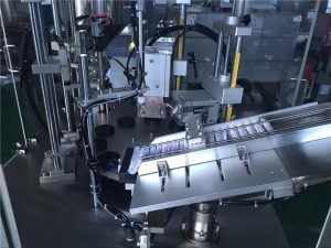 Màquina de farciment de tubs cosmètics de segellat per ultrasons