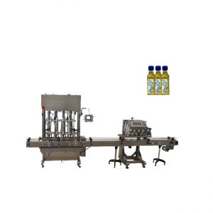 Màquina automàtica d'ompliment de líquids per a oli de motor de botella de pistó de 1-5L