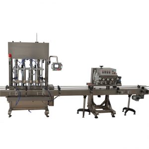 Equip automàtic d’embotellament de líquids 50ml màquina d’ompliment d’alcohol mèdic