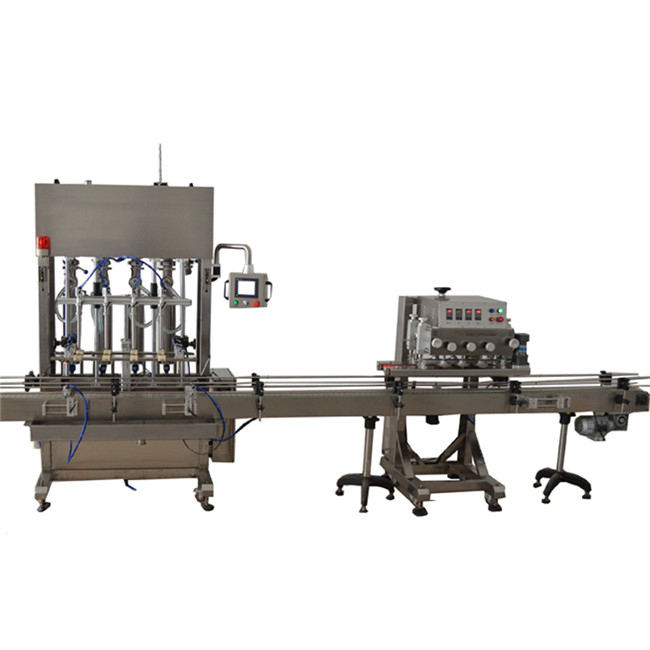 Equip automàtic d’embotellament de líquids 50ml màquina d’ompliment d’alcohol mèdic