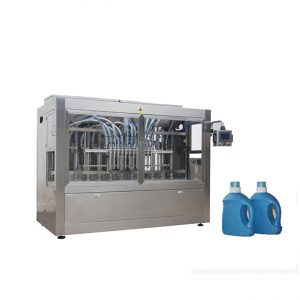 Màquina per empaquetar ampolla automàtica per a embotellar oli de 10 broquetes de líquid automàtic