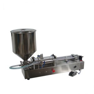 Molt popular màquina d’omplir gelats / màquina de farciment de dos caps / màquina de farcit d’esmalts